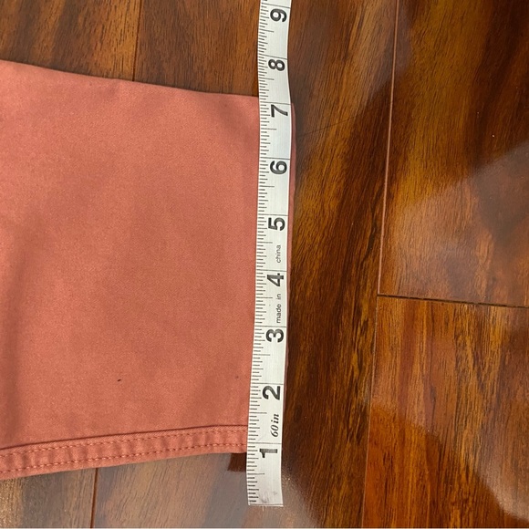 DKNY Canyon Rose Coral High Rise Slim Straight Leg Cropped size 2/26 - Picture 10 of 12